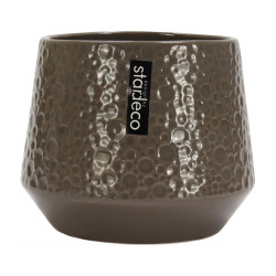 KVĚTINÁČ NA KVĚTINY keramika, 13/11/13 cm