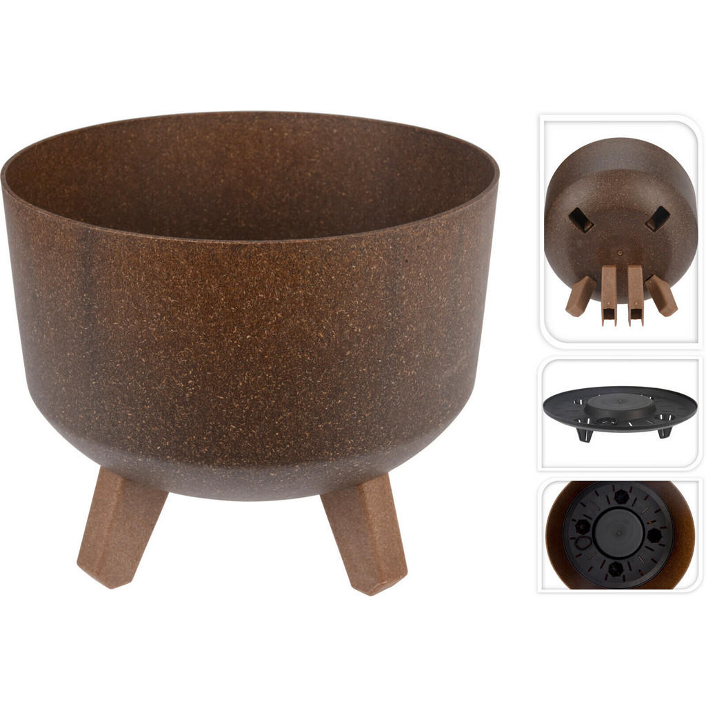 KVĚTINÁČ NA KVĚTINY textil, 14/24/24 cm