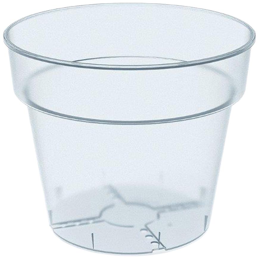 Květináč Planti12,4 cm transparentní