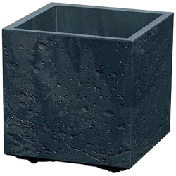 Květináč Sierra Square beton Effect 38,5 cm antracit
