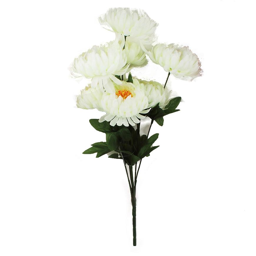 Kytice cryzantém - 7 květů 60cm mix 443473