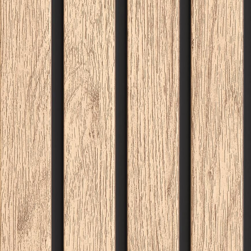 Lamelowy panel FRONTO V-BLACK Svetly dub 0,25x2,95M