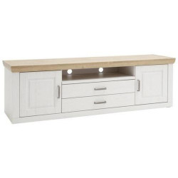 Landscape KOMODA POD TELEVIZI, barvy dubu, barvy pinie, 198/63/52 cm