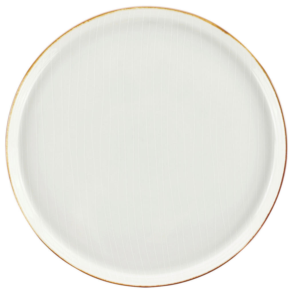 Landscape MĚLKÝ TALÍŘ, keramika, 26,5 cm