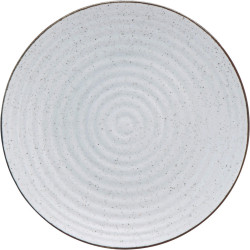 Landscape MĚLKÝ TALÍŘ porcelán keramika 27 cm