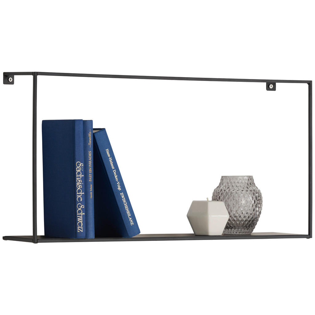 Landscape NÁSTĚNNÝ REGÁL, černá
