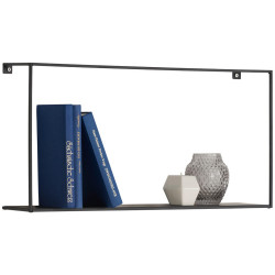 Landscape NÁSTĚNNÝ REGÁL, černá