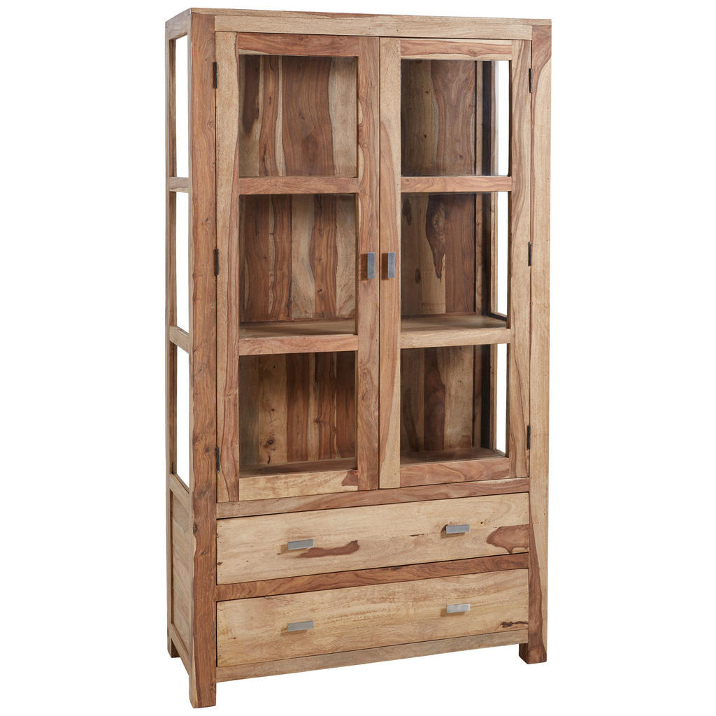 Landscape VITRÍNA, sheesham, barvy sheesham, 104/182/44 cm