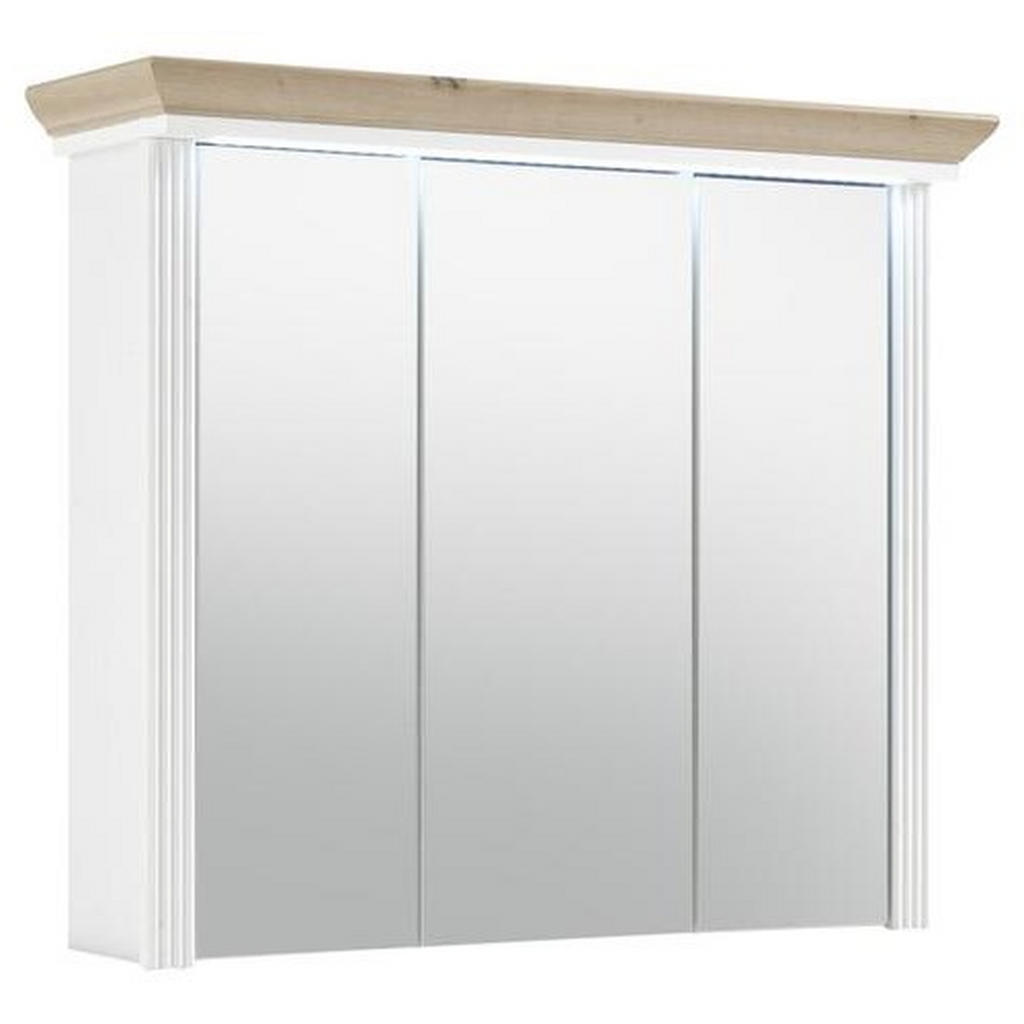 Landscape ZRCADLOVÁ SKŘÍŇKA, barvy dubu, barvy pinie, 82,5/74/25 cm