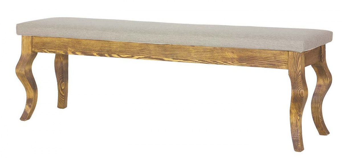 Lavice rustikální lud 17 - k15 hnědá borovice