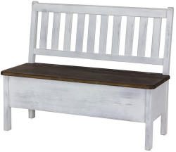 Lavice s úložným prostorem sil14 a, 150cm - k15 hnědá borovice