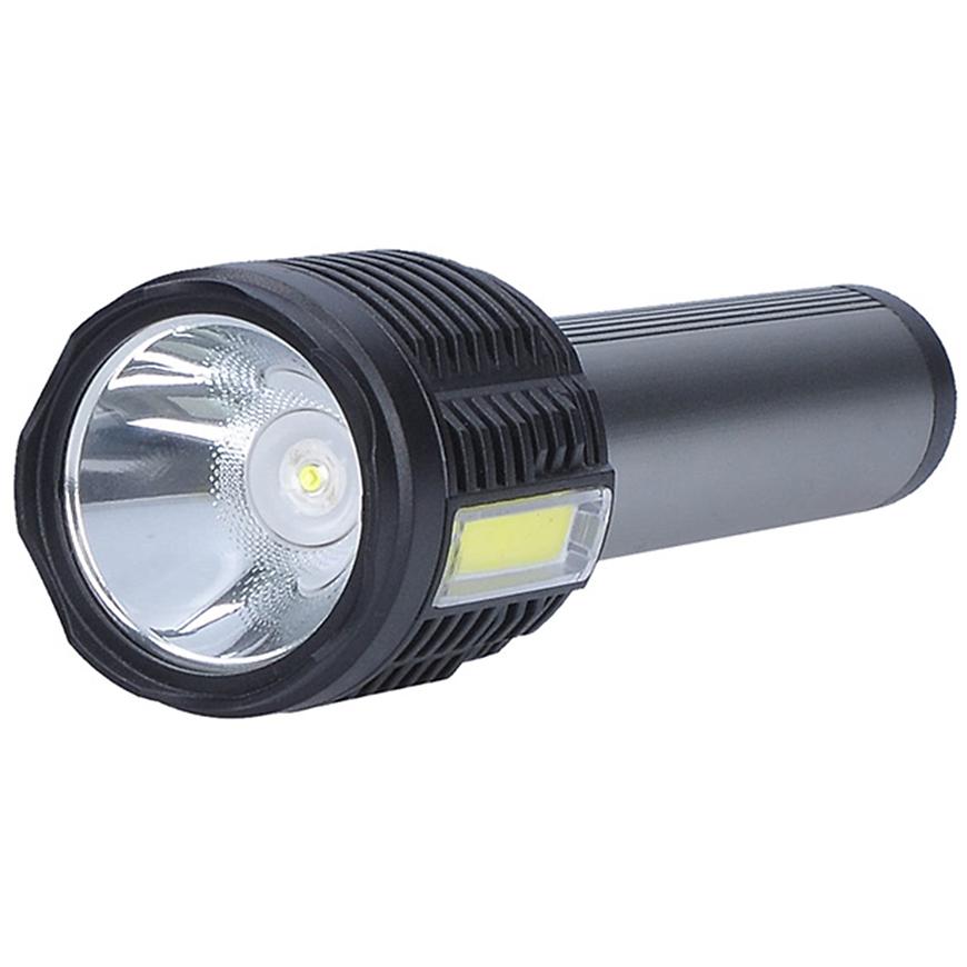 LED nabíjecí ruční svítilna 150+150 lm Li-ion