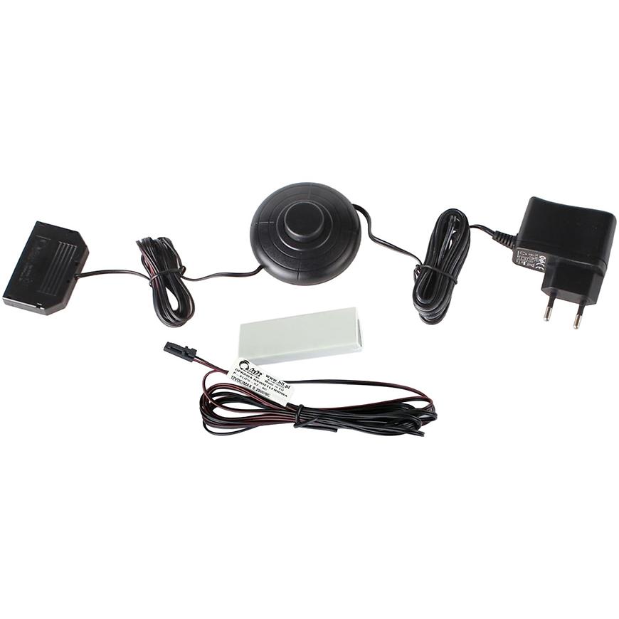 LED osvětlení klips 3bodové studená bílá (materiál 5–8 mm)