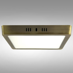 LED podhledové svítidlo BLOCK 24W 4200K ČTVEREC SATÉN