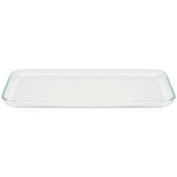 Leonardo SERVÍROVACÍ PODNOS, sklo, 33/16,5/2,2 cm