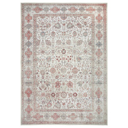 Lindorug KOBEREC TKANÝ NA PLOCHO, 160/230 cm, světle modrá, perleť, korály