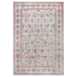 Lindorug KOBEREC TKANÝ NA PLOCHO, 130/190 cm světle modrá, perleť, korály