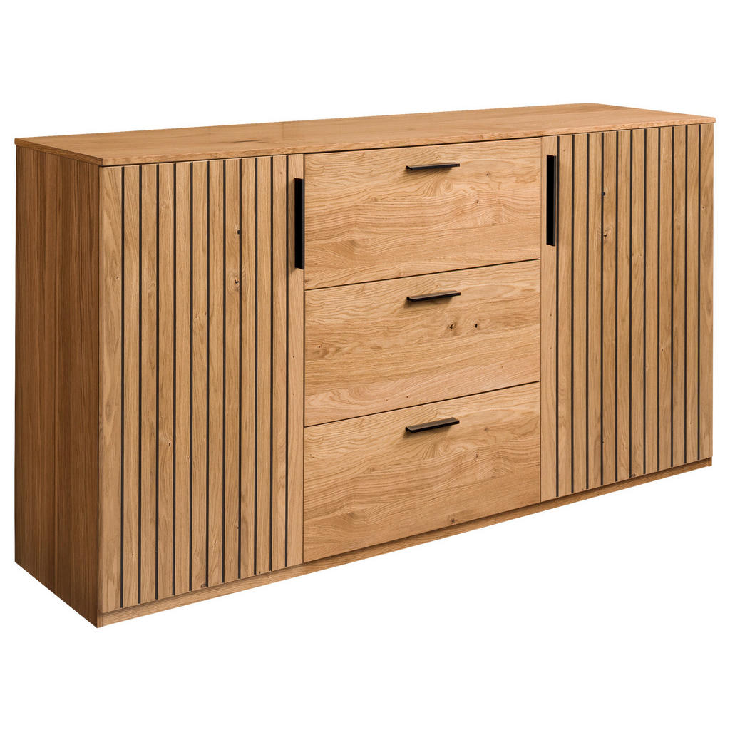 Linea Natura KOMODA, dub, barvy dubu, 147/94/42 cm