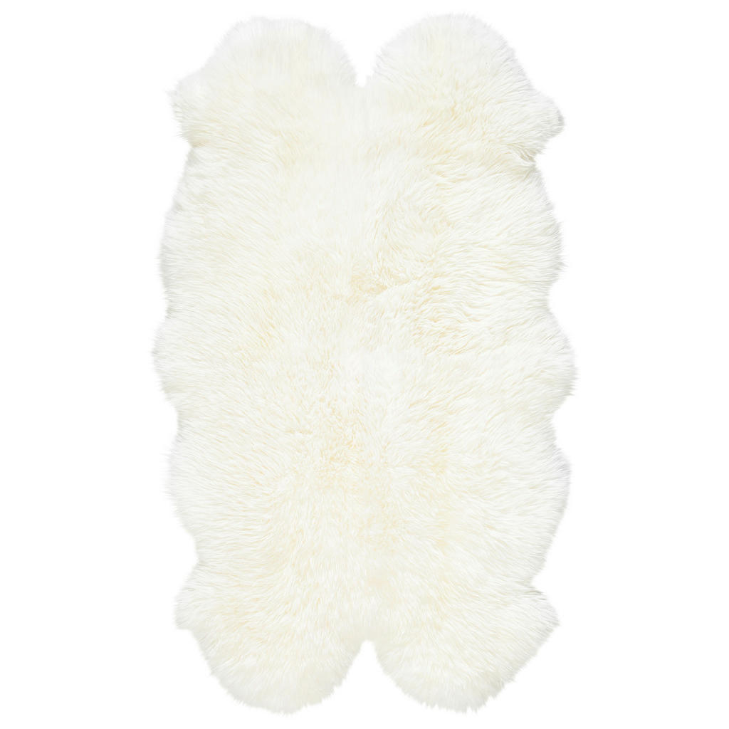 Linea Natura OVČÍ KOŽEŠINA, 110/180 cm, bílá