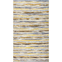 Linea Natura RUČNĚ TKANÝ KOBEREC, 170/230 cm, žlutá, šedá