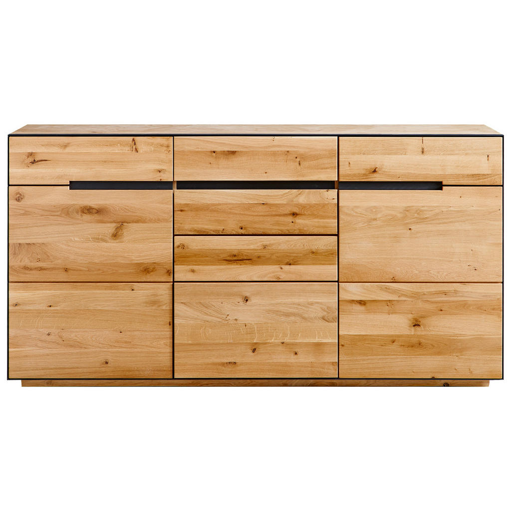 Linea Natura ŠIROKÁ KOMODA, divoký dub, barvy dubu, 165/85/42 cm