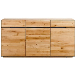 Linea Natura ŠIROKÁ KOMODA, divoký dub, barvy dubu, 165/85/42 cm