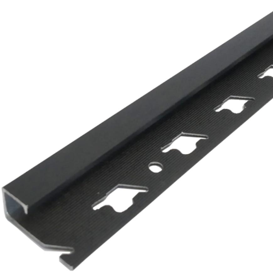 Lišta Cubalu Alu Painted London Smoke 2500/12,5 mm