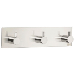 LIŠTA S HÁČKY, barvy nerez oceli