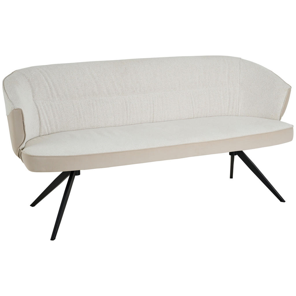 Livetastic ČALOUNĚNÁ LAVICE, topol, černá, béžová, cappuccino