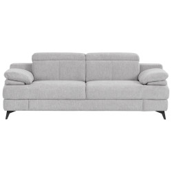Livetastic DVOUMÍSTNÁ POHOVKA, textil, barvy stříbra