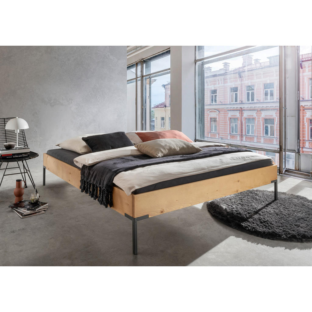 Livetastic FUTONOVÁ POSTEL, 180/200 cm, barvy smrku