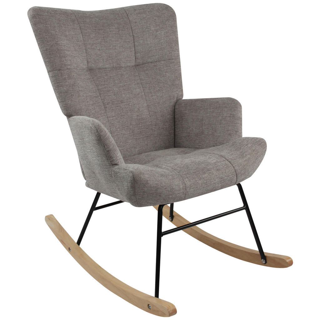 Livetastic HOUPACÍ ŽIDLE, textil, šedá