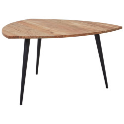 Livetastic JÍDELNÍ STŮL, akácie, černá, barvy akácie, 137/137/76 cm