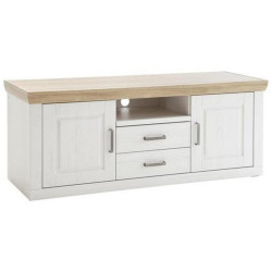Livetastic KOMODA POD TELEVIZI, barvy dubu, barvy pinie, 158/63/52 cm