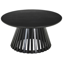 Livetastic KONFERENČNÍ STOLEK, mangové dřevo, černá