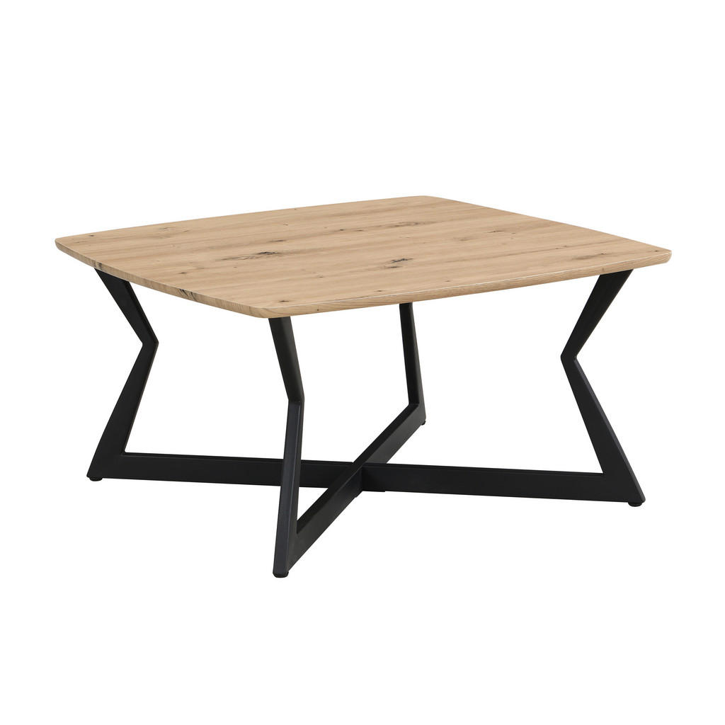 Livetastic KONFERENČNÍ STOLEK, hnědá, kompozitní dřevo, 75/75/40 cm