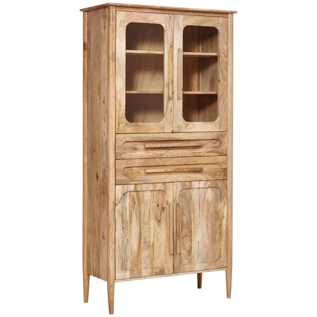 Livetastic KREDENC, mangové dřevo, přírodní barvy, 90/180/40 cm