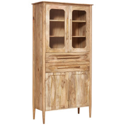 Livetastic KREDENC, mangové dřevo, přírodní barvy, 90/180/40 cm