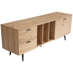 Livetastic NÍZKÁ KOMODA, barvy dubu,