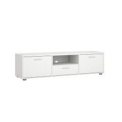 Livetastic NÍZKÁ KOMODA, bílá, 147,2/38,4/39,8 cm