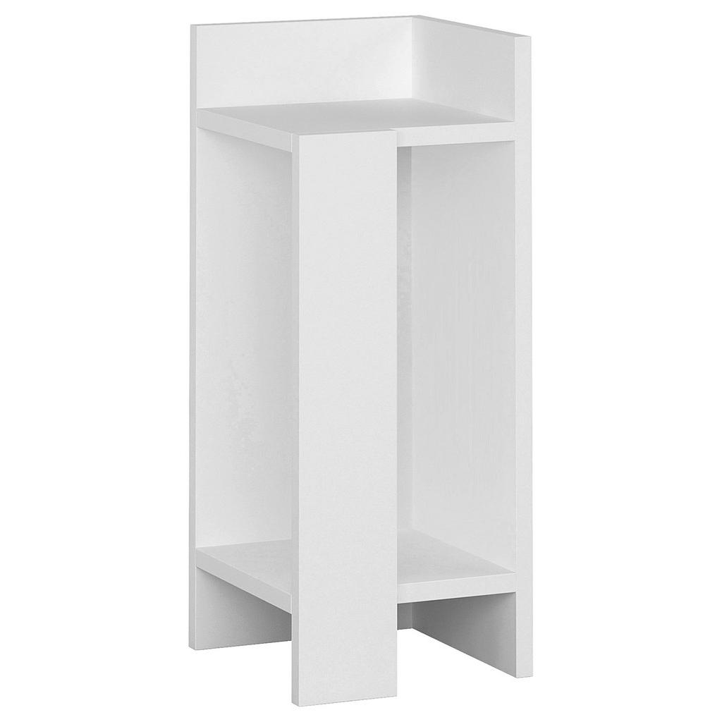Livetastic NOČNÍ STOLEK K POSTELI, bílá, 27/60/25 cm
