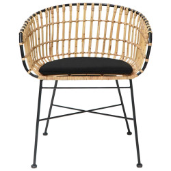 Livetastic RATANOVÉ KŘESLO, přírodní materiály, přírodní barvy