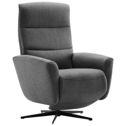 Livetastic RELAXAČNÍ KŘESLO, textil, tmavě šedá