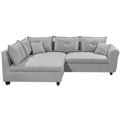 Livetastic ROHOVÁ SEDAČKA, textil, šedá