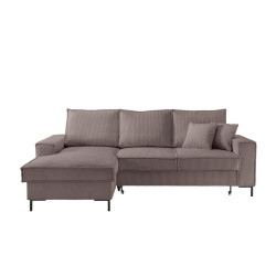 Livetastic ROHOVÁ SEDAČKA, textil, šedavě hnědá