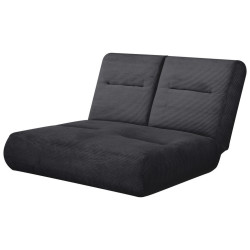 Livetastic ROZKLÁDACÍ POHOVKA, textil, černá