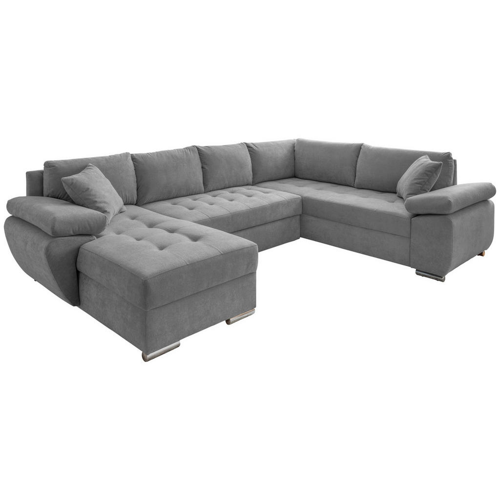 Livetastic SEDACÍ SOUPRAVA, textil, barvy stříbra