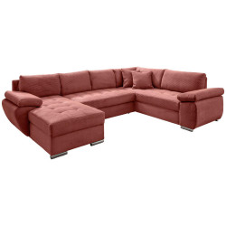 Livetastic SEDACÍ SOUPRAVA, textil, korály