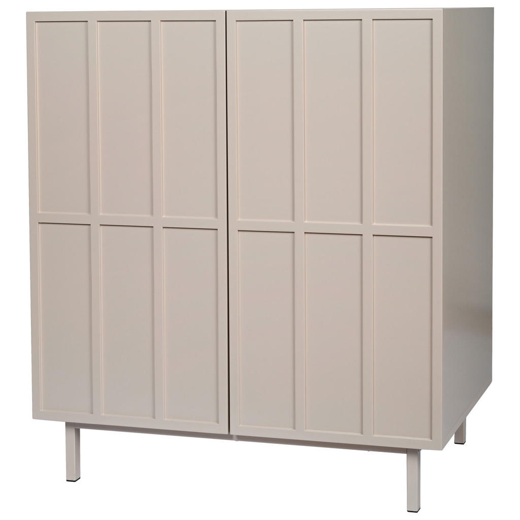 Livetastic ŠIROKÁ KOMODA, hnědá, 80/89/40 cm