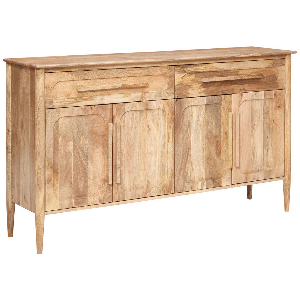 Livetastic ŠIROKÁ KOMODA, mangové dřevo, přírodní barvy, 160/90/40 cm